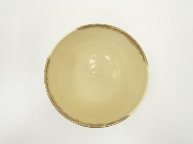 B440s「菊に芒図本形 香合」京焼　仁清　香道具　茶道具　仁清印在判 B440s「菊に芒図本形 香合」京焼 仁清 香道具 茶道具 仁清印